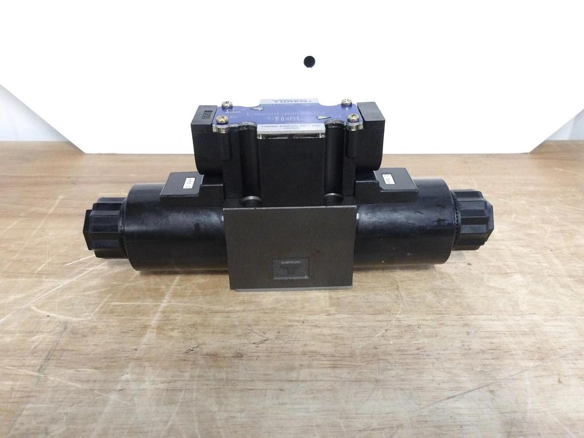 Used YUKEN E-DSG-01-2D2-D24-60 HYDRAULIC DIRECTIONAL VALVE, #331050G NEW