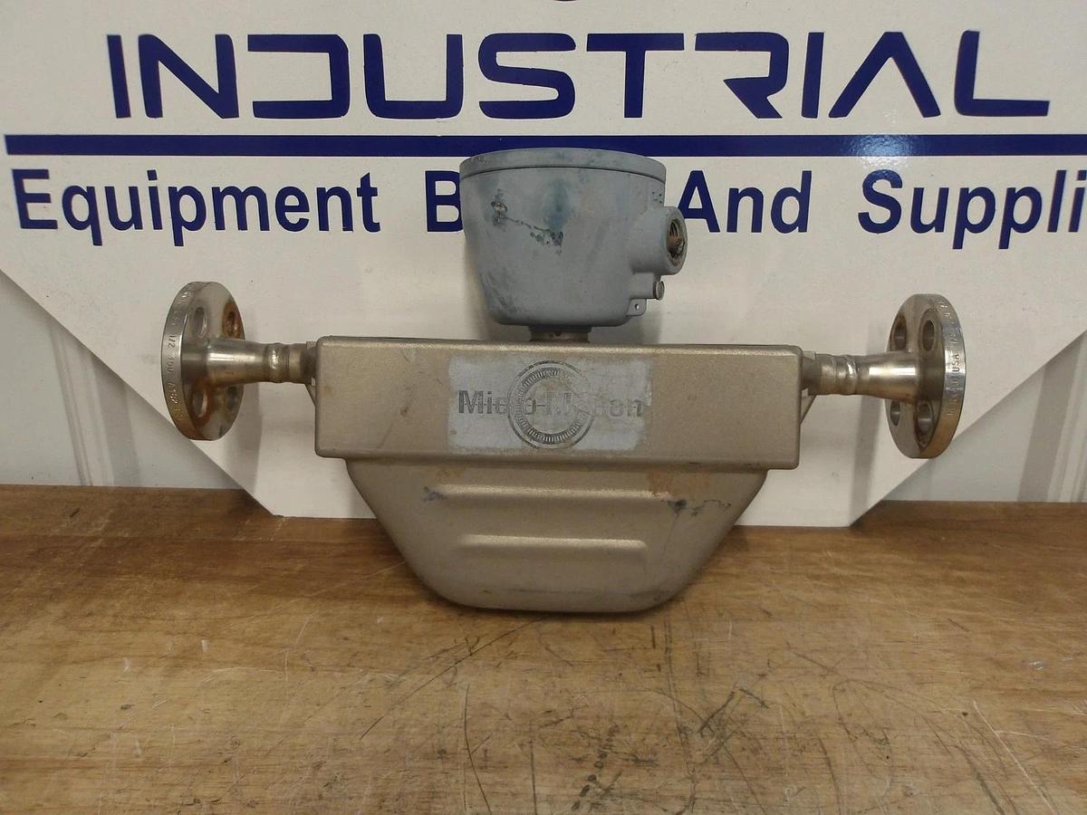 Used MICROMOTION R025S113NWBAEZZZZ MASS FLOW SENSOR, #8221121G USED