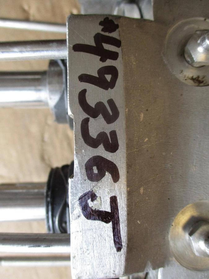 Used WAUKESHA CHERRY-BURRELL 018/U2 A11 STAINLESS PUMP, #49336J PARTS ONLY