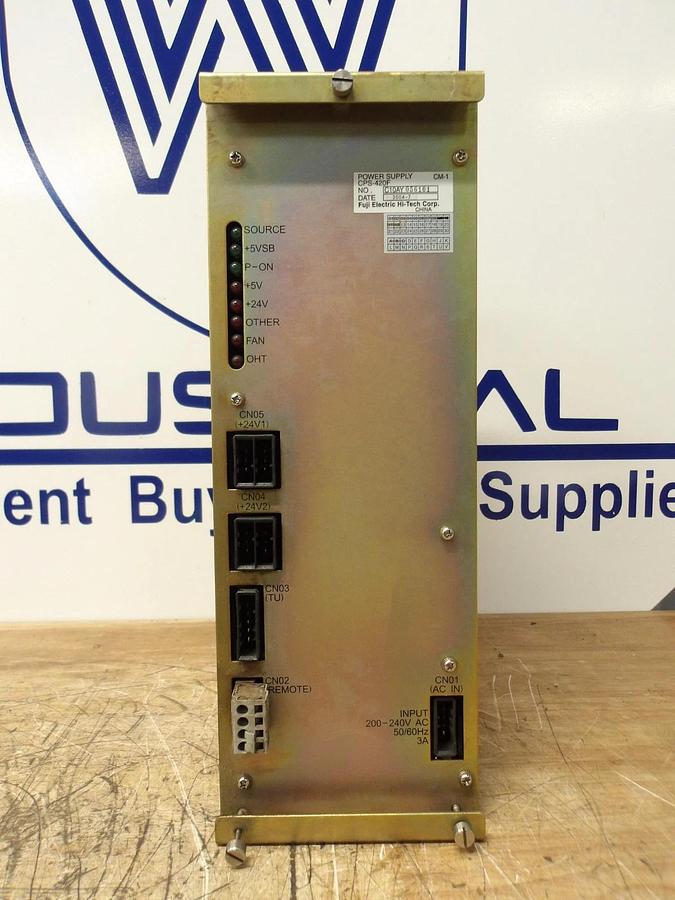 Used YASKAWA CPS-420F POWER SUPPLY, #1229943G USED