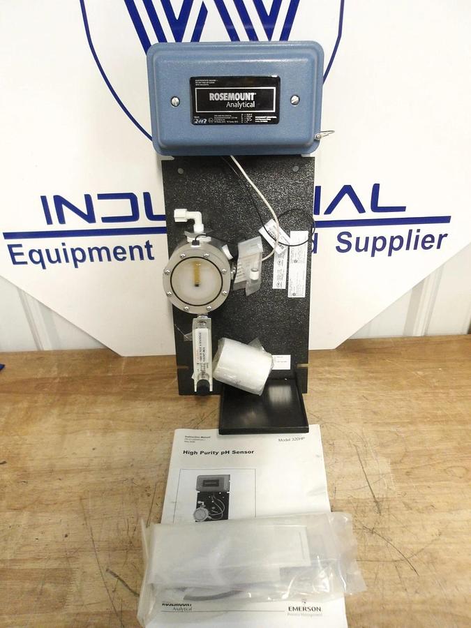 ROSEMOUNT 0320HP-10-5-8 HIGH PURITY PH SENSOR, #94950G NIB