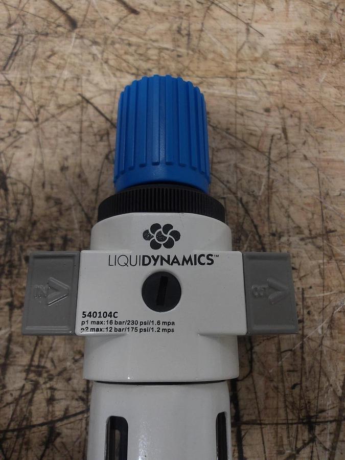 LIQUI DYNAMICS 540104C PNEUMATIC REGULATOR, #261123G NIB