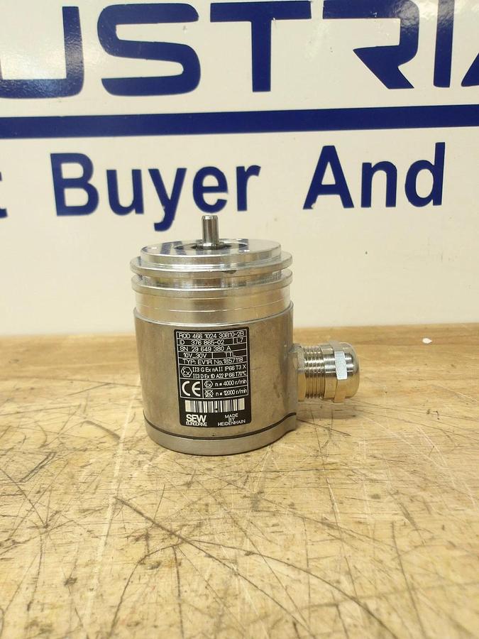 Used HEIDENHAIN EV1R/ROD466102430B10-2B ENCODER, #3171034G NEW