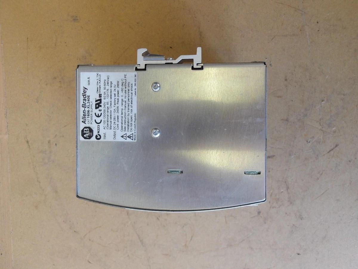 Used ALLEN BRADLEY 1606-XL240E POWER SUPPLY, #614114G USED