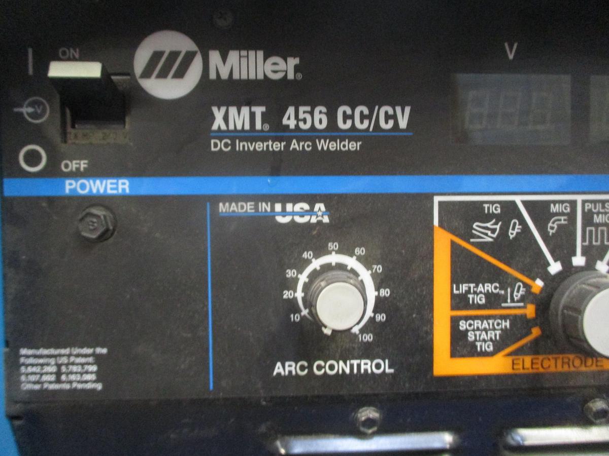 Used MILLER XMT 456 CC/CV DC INVERTER ARC WELDER