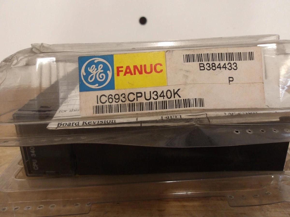 Used GE FANUC IC693CPU340K CPU MODULE, #415158G NEW