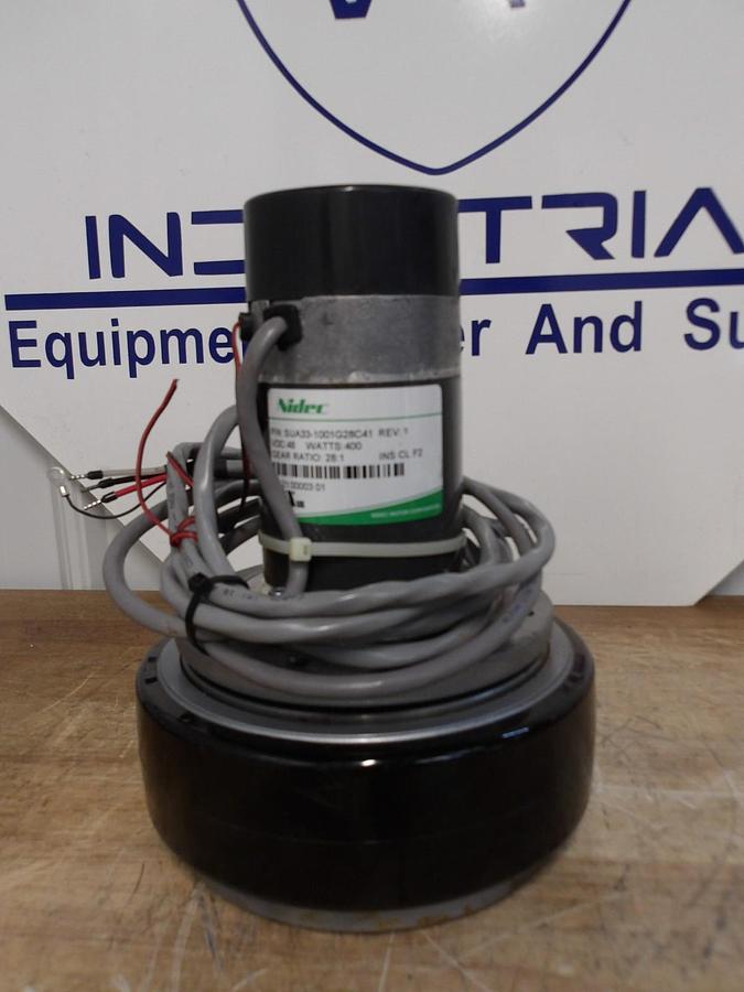Used NIDEC SUA33-1001G28C41 DRIVE, RATIO 28:1, #527213G NEW