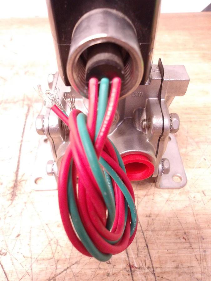 Used ASCO RED HAT 1/2" SOLENOID VALVE EVMF8316G384MB, #61841G NEW