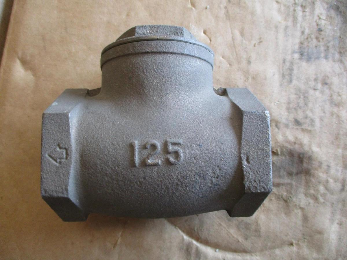 Used BRONZE 2" CHECK VALVE, #917344J NEW