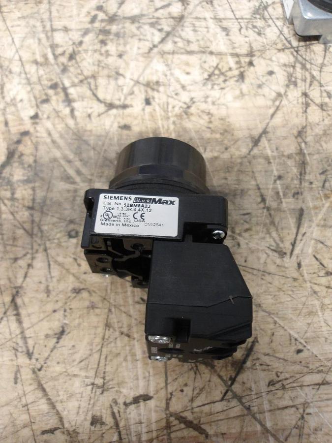 Used SIEMENS PUSH BUTTON & PILOT LIGHT BUTTON (LOT OF 6) #710115G NEW