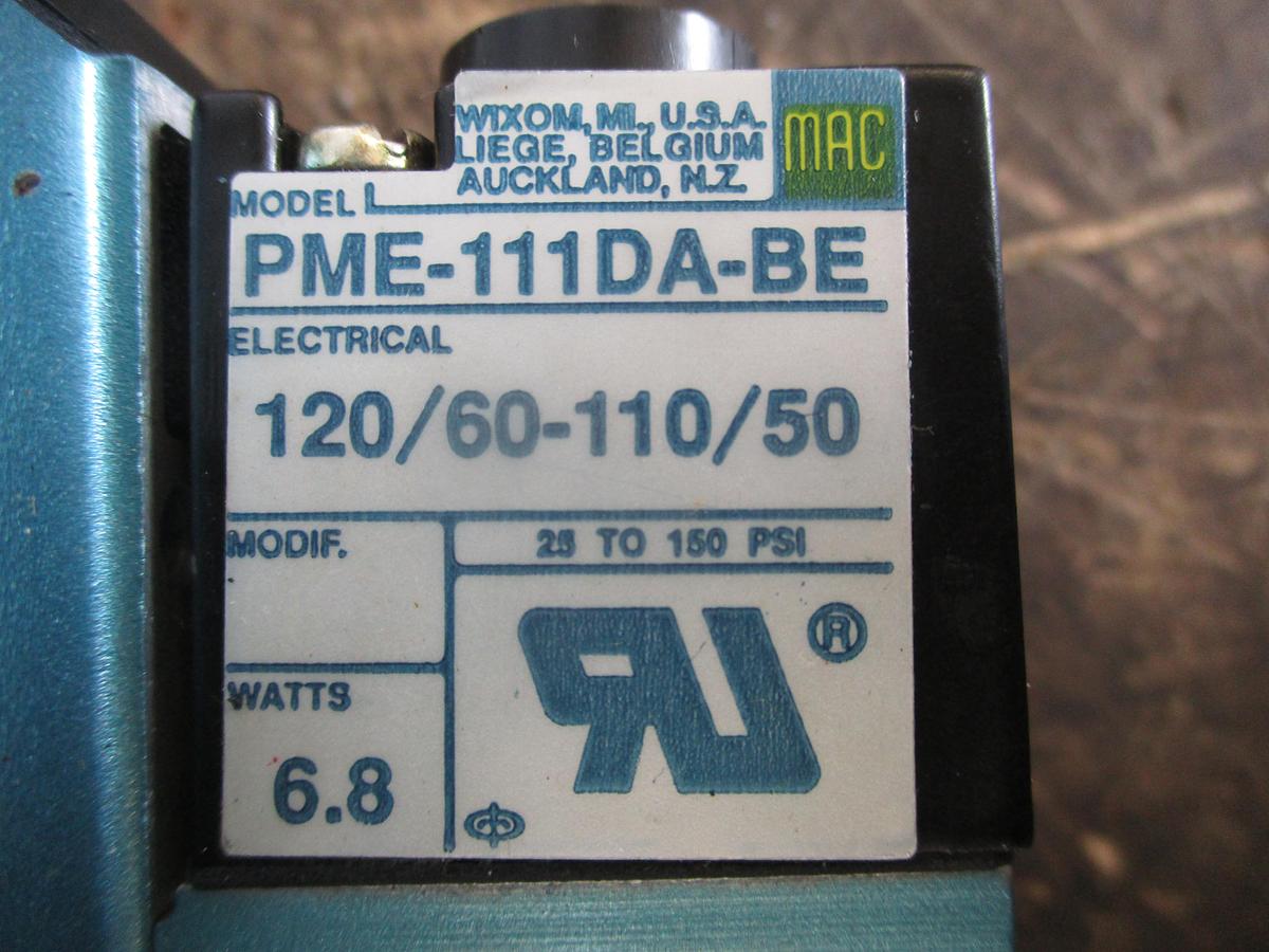 MAC 6311D-311-PM-111DA SOLENOID VALVE