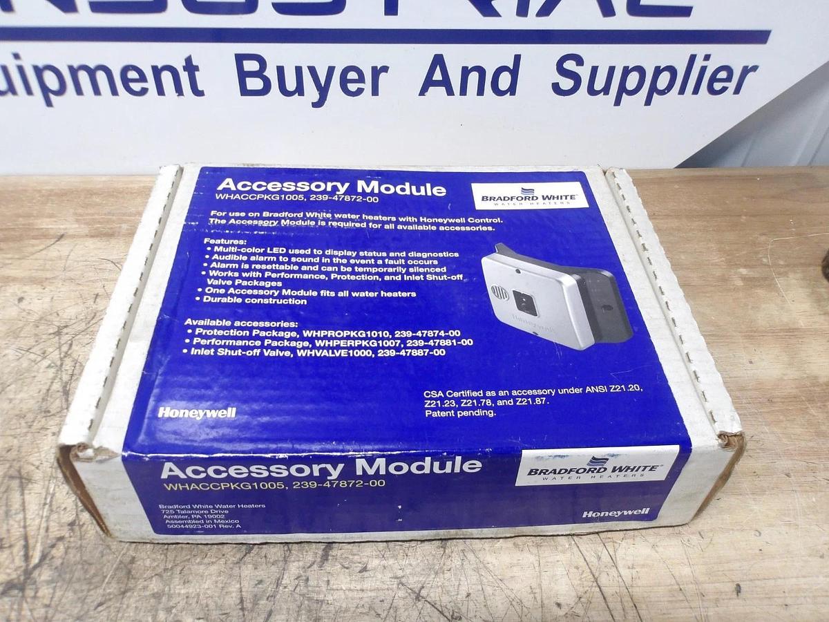 BRADFORD WHITE HONEYWELL 239-47872-00 ACCESSORY MODULE, #428236G NIB