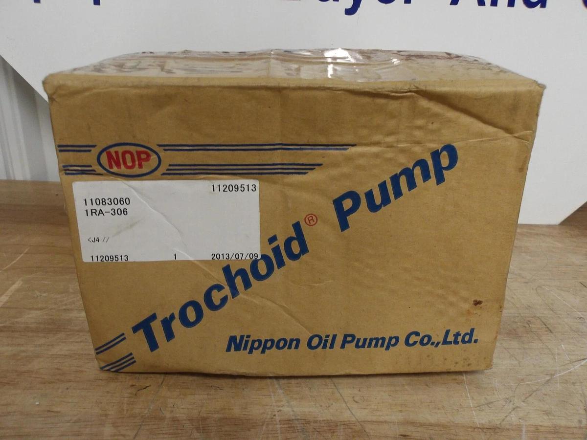NIPPON TOP-1RA-306 TRACHOID GEAR PUMP 3/8", #421208G NIB