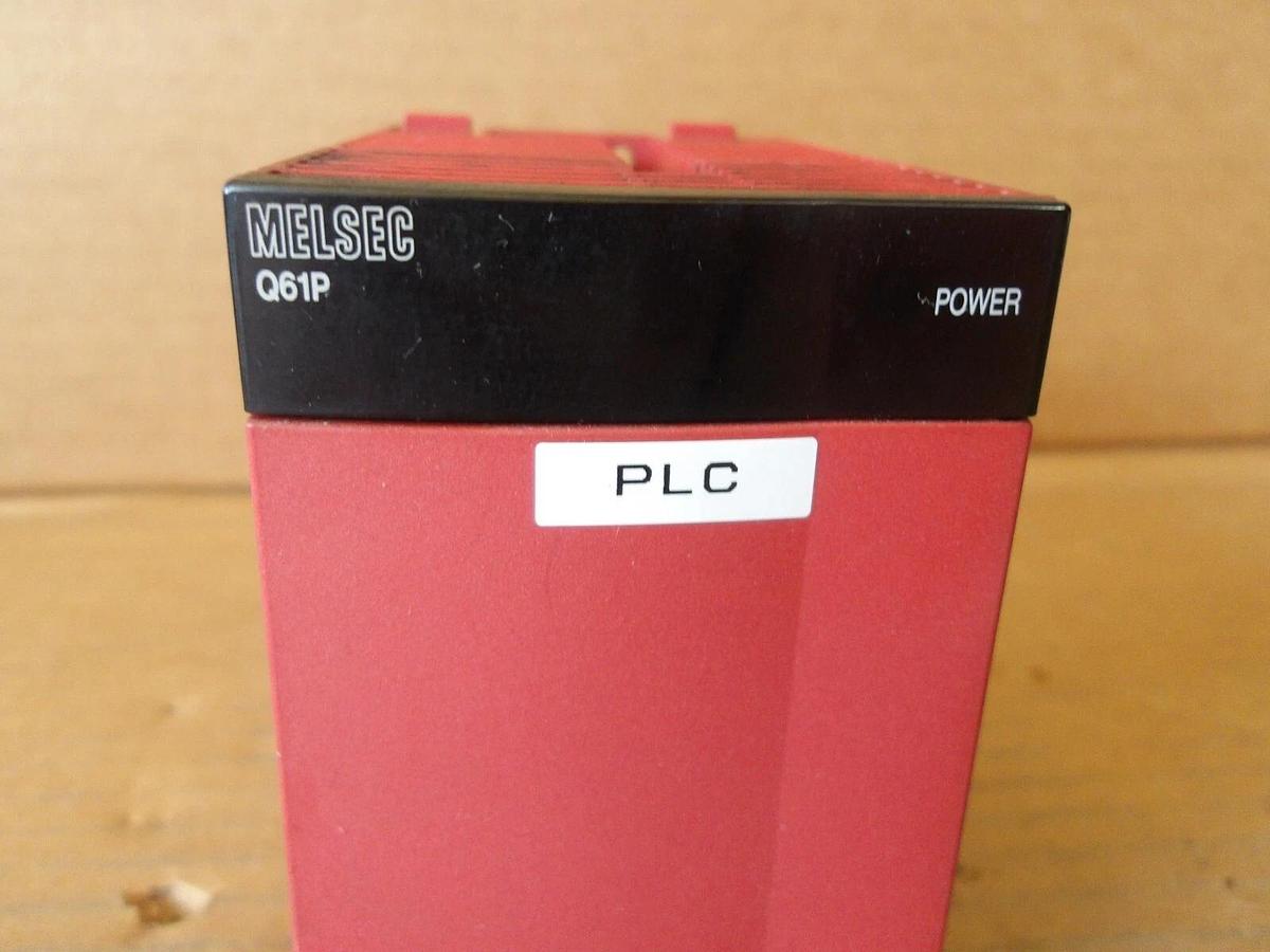 Used MITSUBISHI MELSEC Q61P POWER SUPPLY 100-240 VAC, #1112825G USED