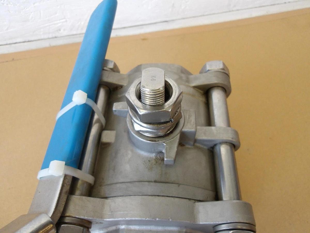 Used BONONI 2-1/2" S/S BALL VALVE, #671230G NEW