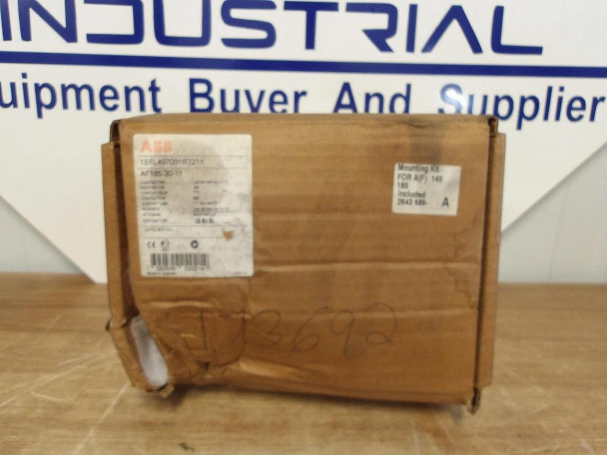 ABB AF185-30 CONTACTOR 1SFL4970O1R7211, #225319G NIB