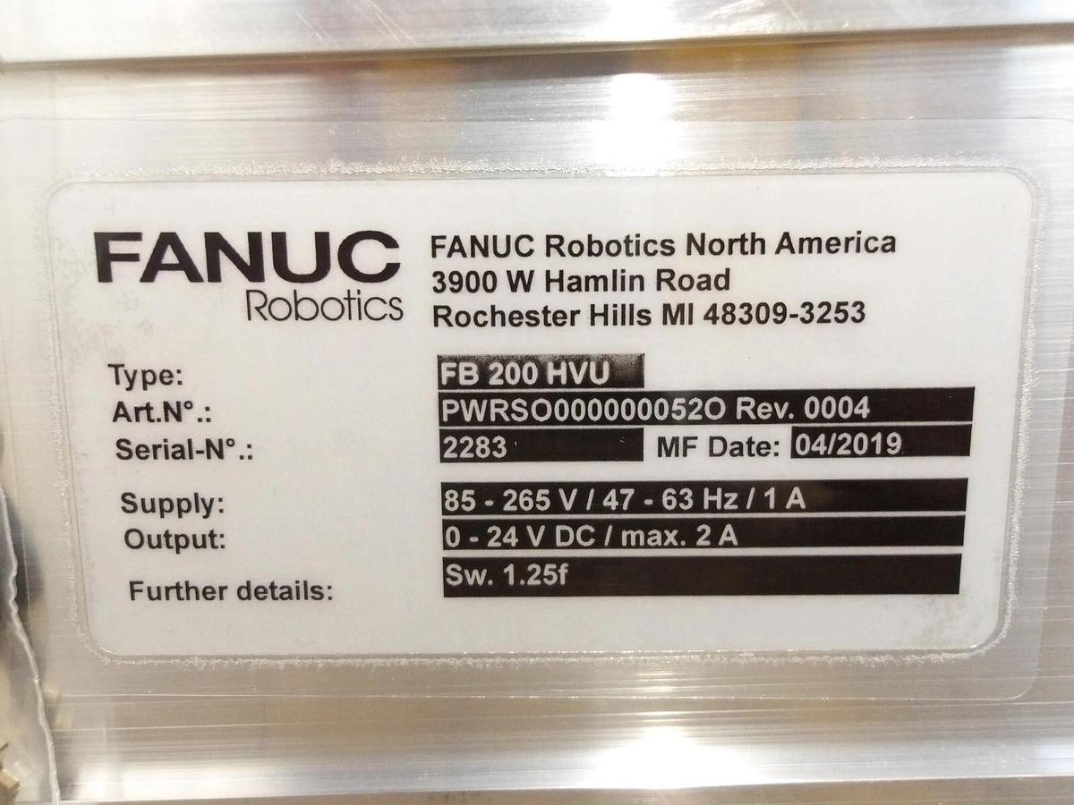 Used FANUC FB200-HVU HIGH VOLTAGE CONTROL UNIT, #610855G NEW