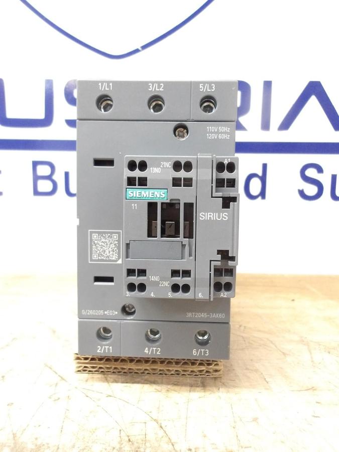 Used SIEMENS SIRIUS 80 AMP CONTACTOR 115-230-460-575 V, #781008G NEW