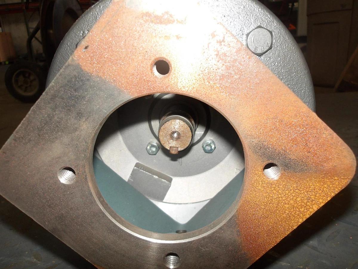 Used GUSMER BALDOR 5 HP MOTOR, FR 184YZ, 1425 RPM, 220-230-440 V, #725853G NEW
