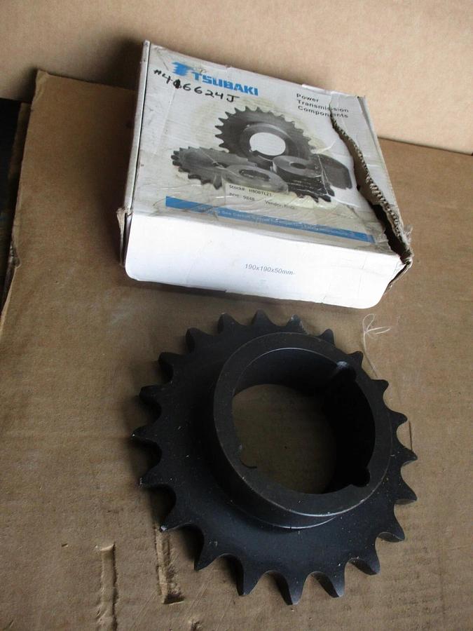 TSUBAKI H80BTL21 ROLLER CHAIN SPROCKET, #416624J NIB