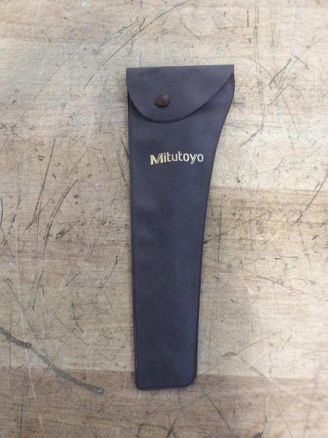Used MITUTOYO 6" SLIDE CALIPER, #814906G USED