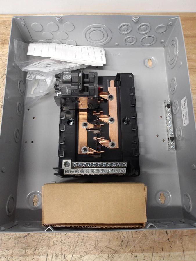 Used SIEMENS 100 AMP RENOVATION PANEL W/ BREAKERS, #5111050G NEW