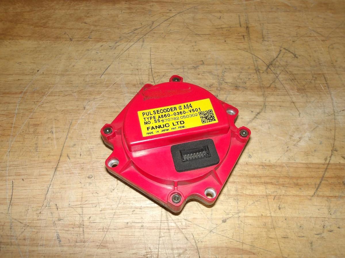 Used FANUC A860-0360-V501 PULSECODER, #6161040G USED