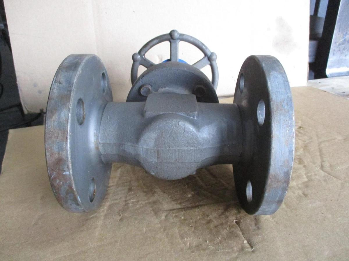 Used VOGT 1-1/2" IRON GATE VALVE, #68901J NEW
