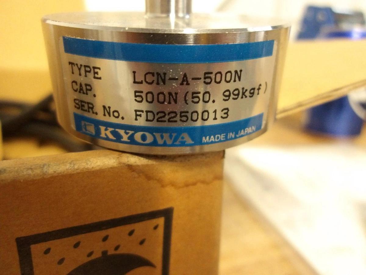 KYOWA LCN-A-500N COMPRESSION LOAD CELL, #4301115G NIB