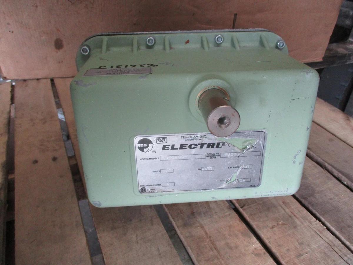Used RCS MAR1600-55 ELECTRIPOWR ACTUATOR W/ MASTERGEAR GEARBOX, #626131J NEW