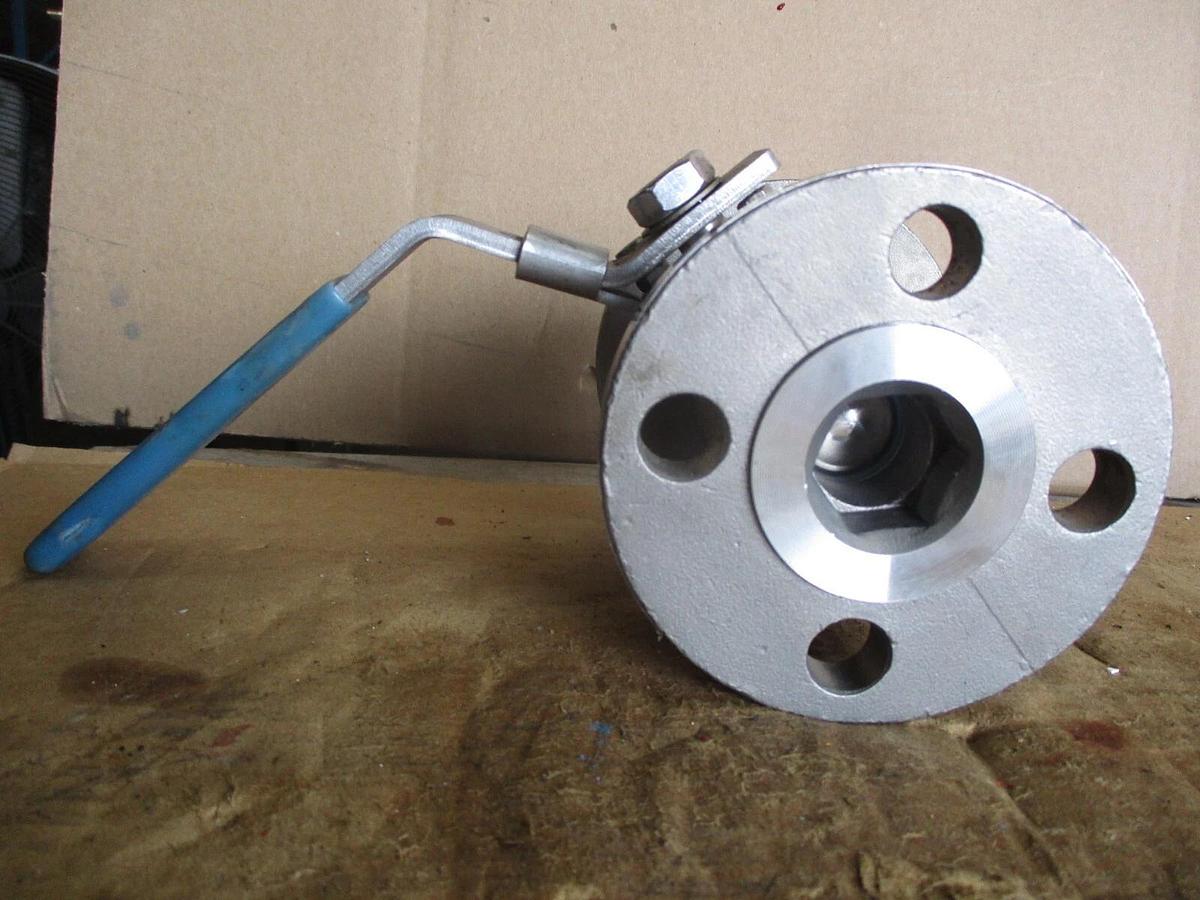 Used JAMESBURY 1" STAINLESS BALL VALVE, #68946J NEW