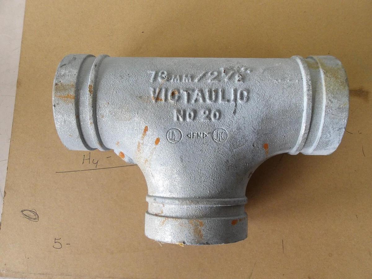 Used UICTAULIC PIPE FITTINGS (LOT OF 7) #619915G NEW