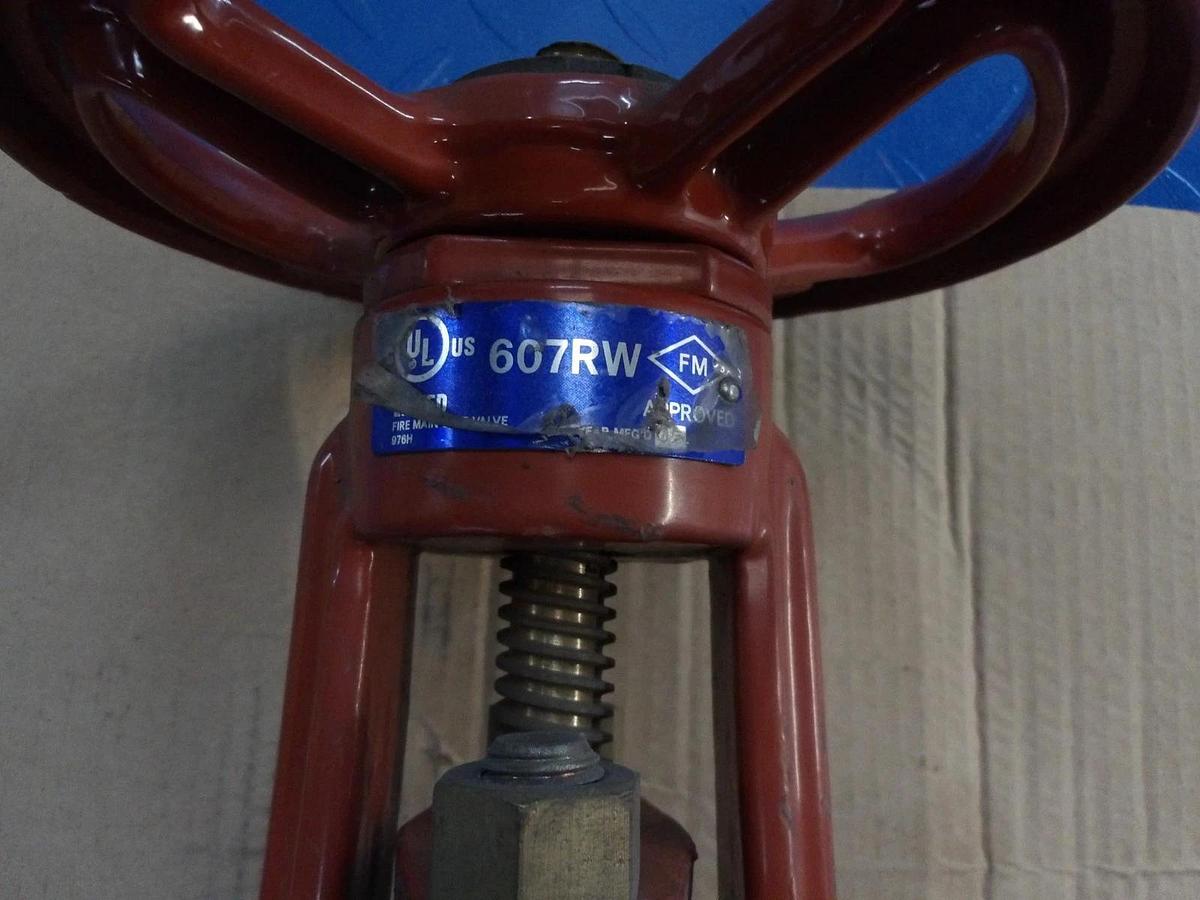 Used NIBCO 3" C/I SEWER VALVE 607RW, #1125855G NEW
