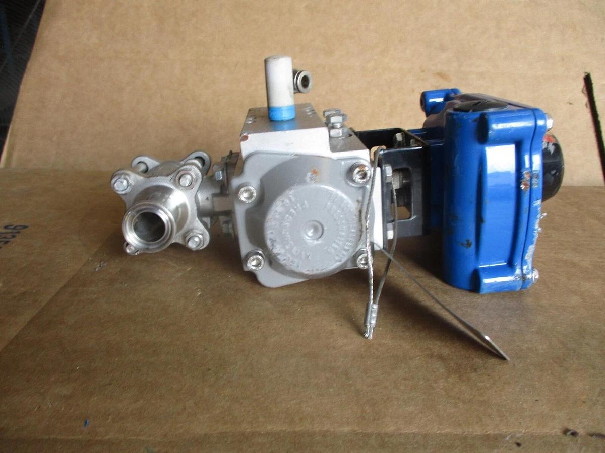 Used KI 1" STAINLESS CONTROL BALL VALVE, #410426J USED