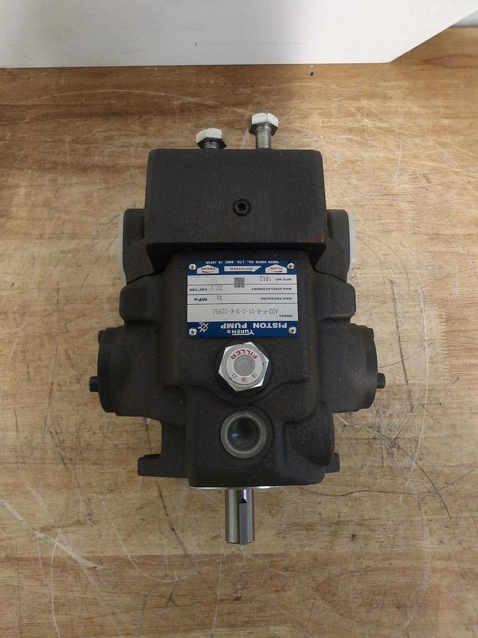 Used YUKEN A22-F-R-01-C-5-K-32950 PISTON PUMP, #63918G NEW