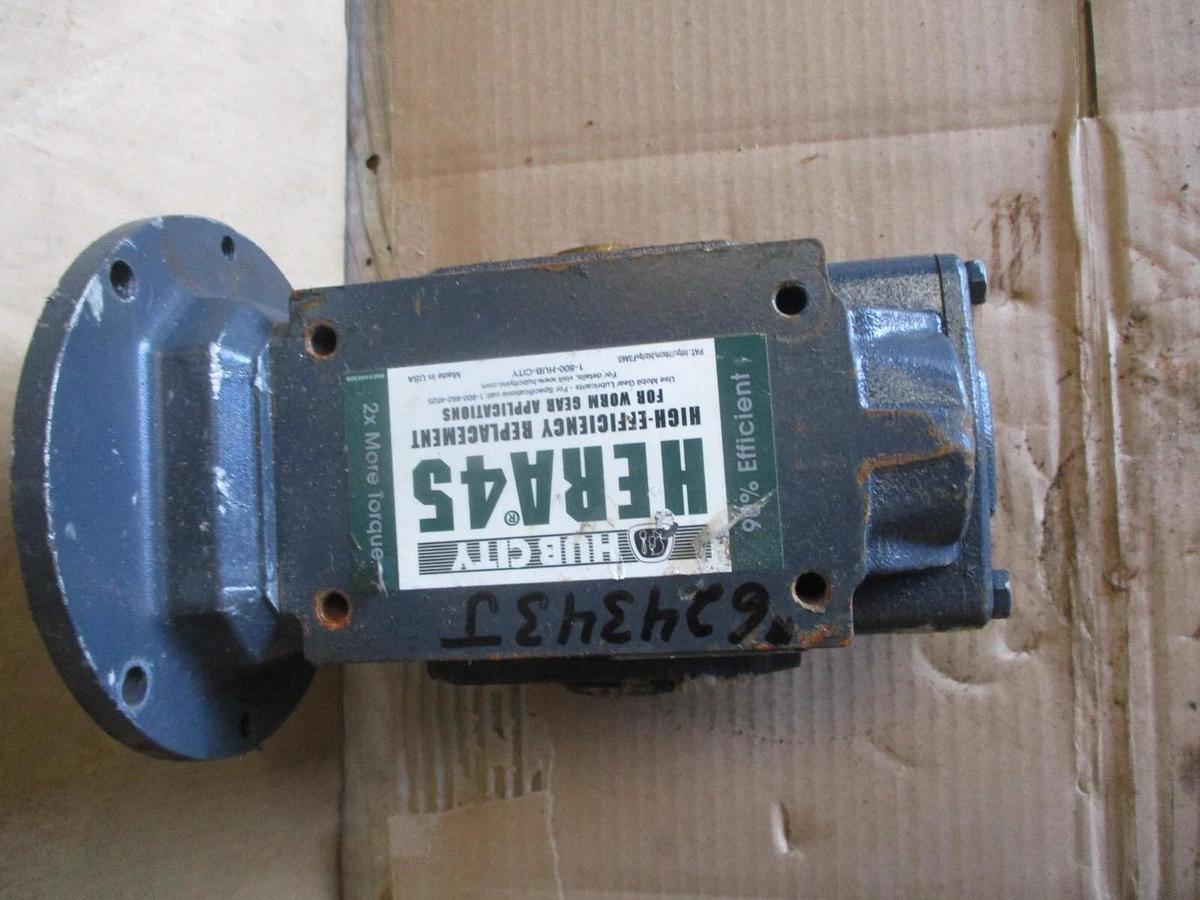 Used HUB CITY HERA45ES GEAR REDUCER, #624343J USED