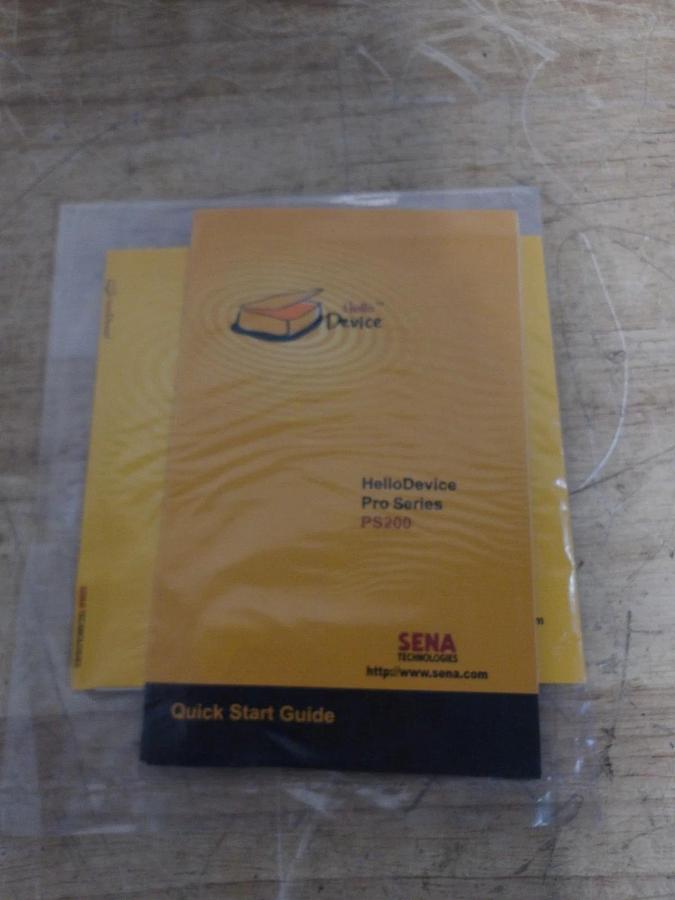 SENA PS200 HELLO DEVICE, #422830G NIB