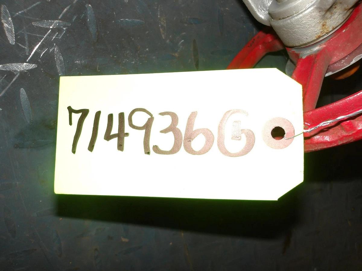 Used KITZ 2-1/2" DUCTILE IRON GATE VALVE FCD-S, #714936G NEW