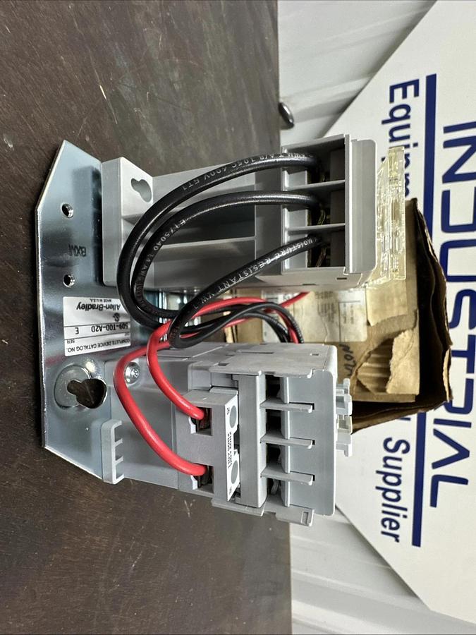 Allen Bradley Full Voltage Starter Nema Size 00 #2201248P Cat#509-TOD-A2D
