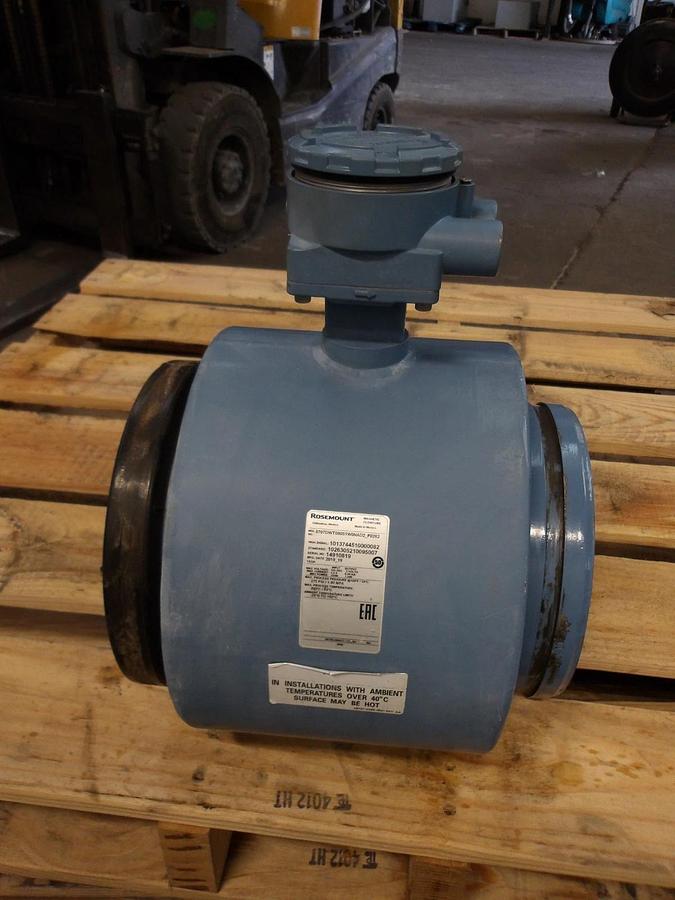 Used ROSEMOUNT 8707 6" MAGNETIC FLOW METER, #1151025G USED