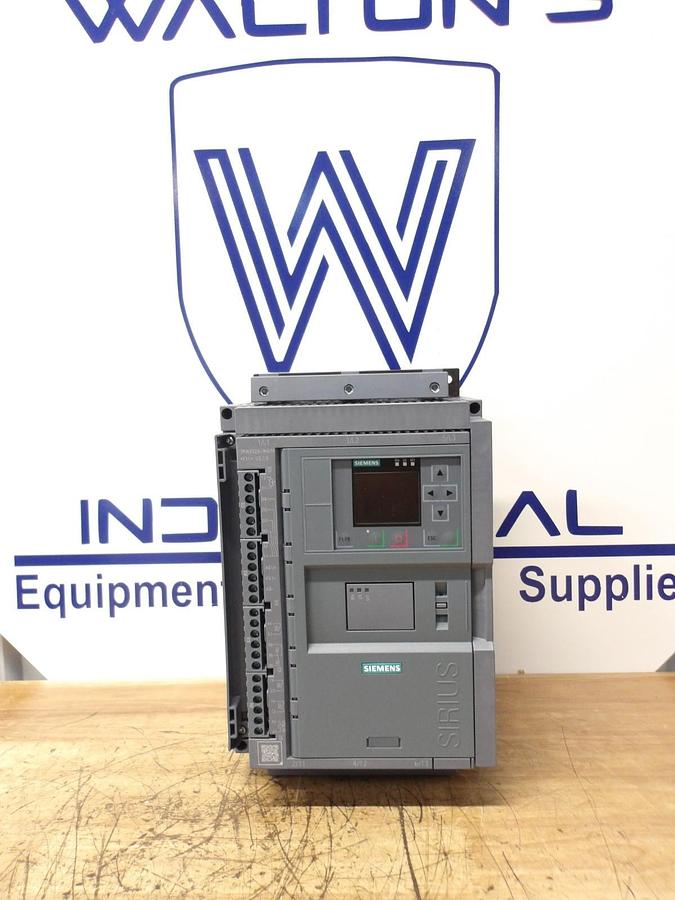 Used SIEMENS SIRIUS 3RW5524 SOFT START, #1211030G NEW