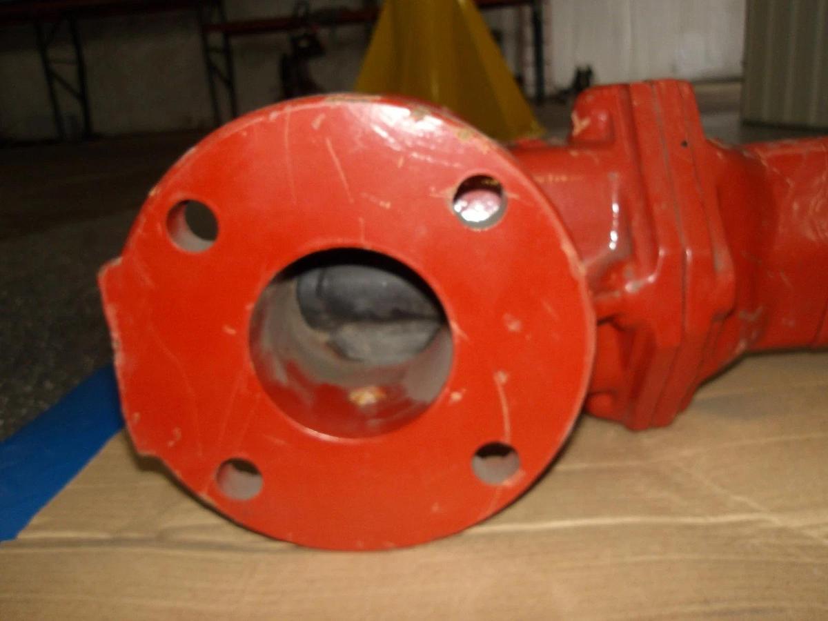 Used NIBCO 3" C/I SEWER VALVE 607RW, #1125855G NEW