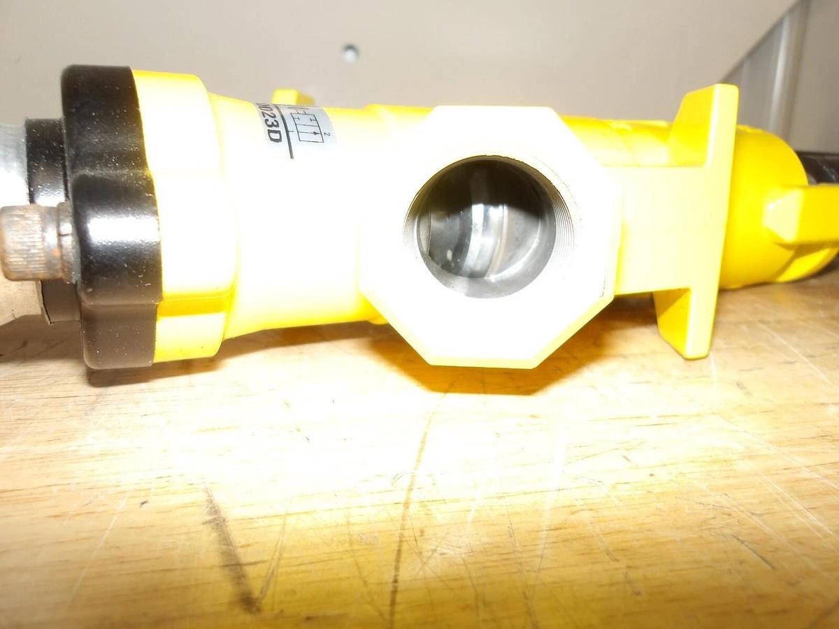 Used NORGREN 3/4" INLINE LOCKOUT VALVE C0023D, #4301016G NEW