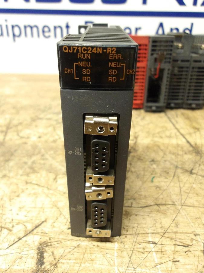Used MITSUBISHI PLC RACK & CARDS Q02HCPU, #116247G USED