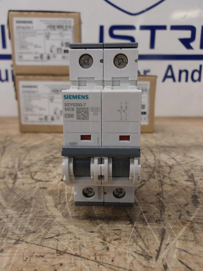 SIEMENS 50 AMP BREAKER 400 V (LOT OF 4) #710146G NIB