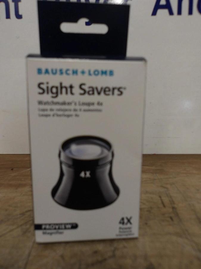 BAUSCH & LOMB 4X SIGHT SAVERS MAGNIFIER (LOT OF 3) #8131153G NIB