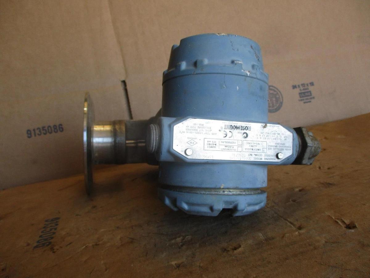 Used ROSEMOUNT 3051 PRESSURE TRANSMITTER, #971241J USED