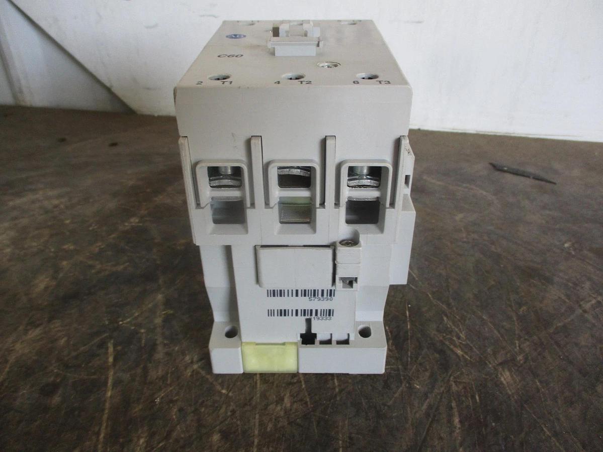 Used ALLEN BRADLEY 100-C60 60 CONTACTOR, #33939J USED