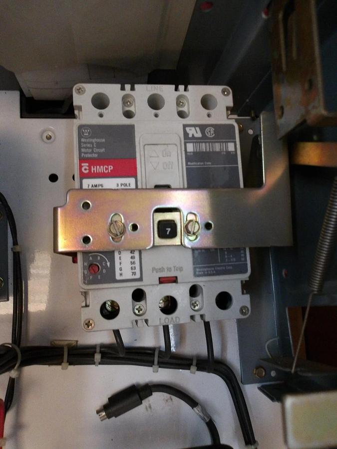 Used ALLEN BRADLEY 2100M CENTERLINE BUCKET (NO DRIVE) #1231237G PARTS ONLY