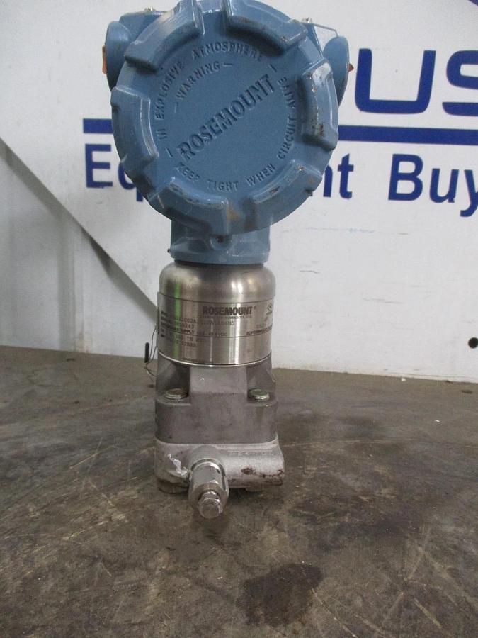 Used ROSEMOUNT 3051 PRESSURE TRANSMITTER, #35115J NEW